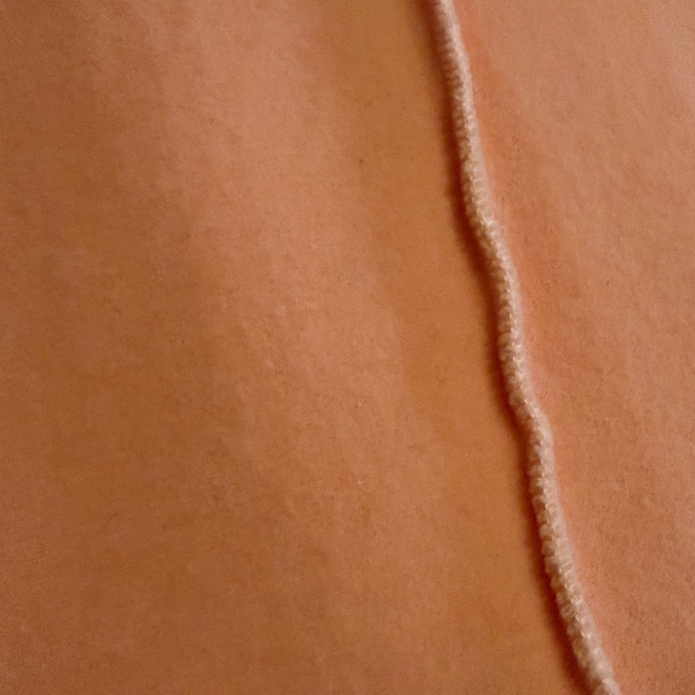 Sonia Rykiel Peach Velour Women's Cardigan and Wide-Pants Set - Picture 7 of 12